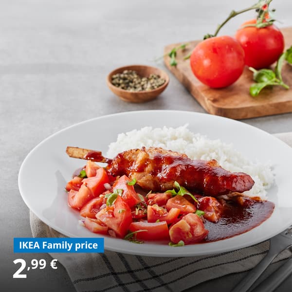 Dish at the Swedish Restaurant: