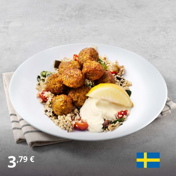 Dish at the Swedish Restaurant: €