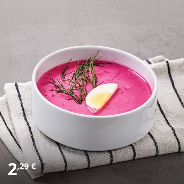 Dish at the Swedish Restaurant: €
