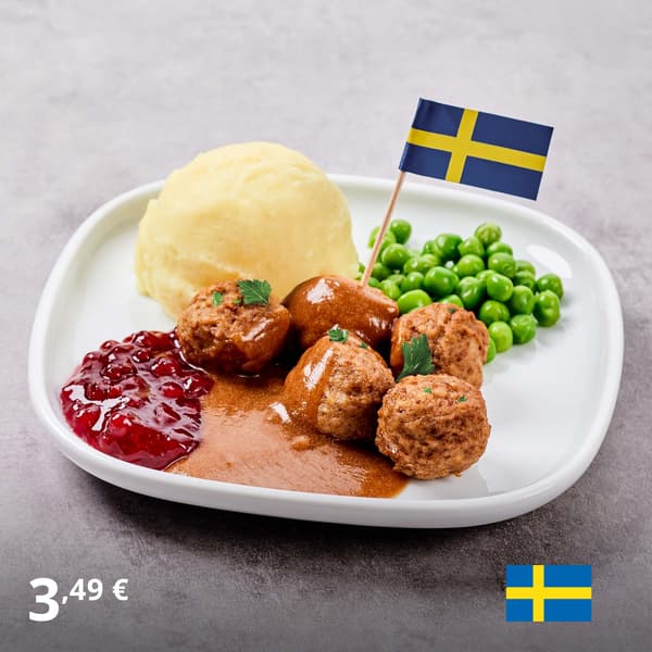 Dish at the Swedish Restaurant:
