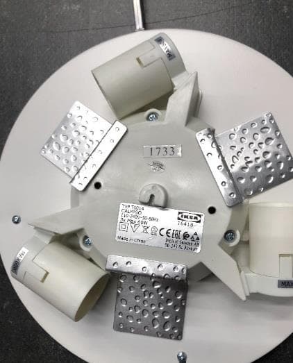 dismantle CALYPSO  ceiling lamp
