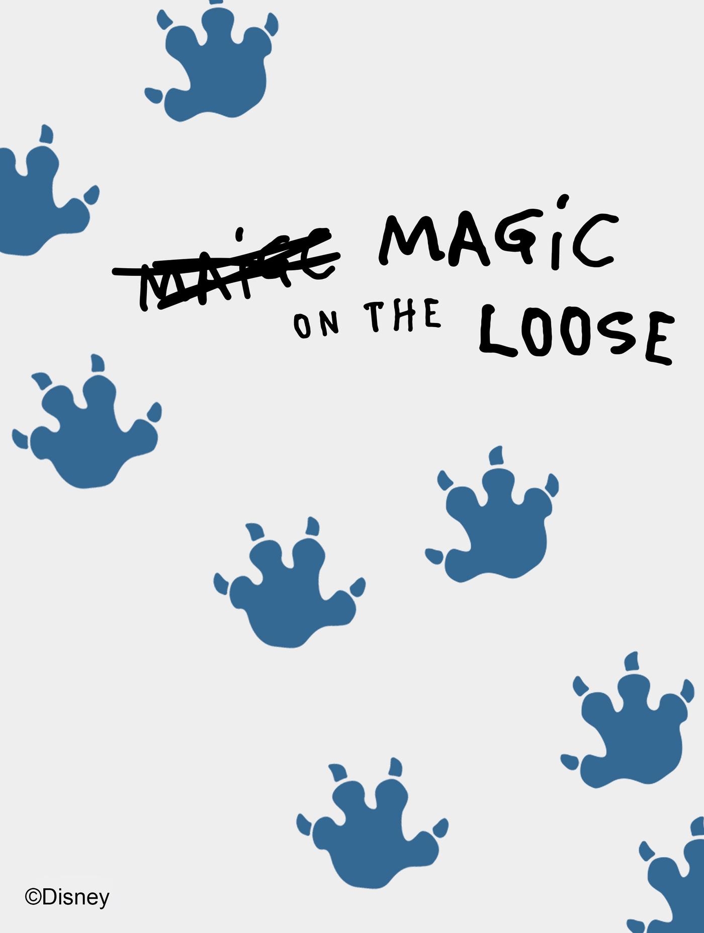 Disney x IKEA - Magic on the Loose Stitch footprints