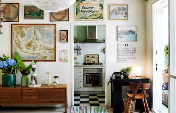Display pictures, plants and objects to give your home a relaxed, welcoming feel.