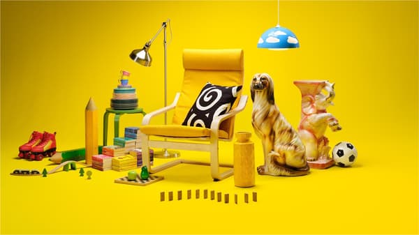 Diverse Wohnaccessoires als Beispiel für den ersten Flohmarkt bei IKEA Vösendorf