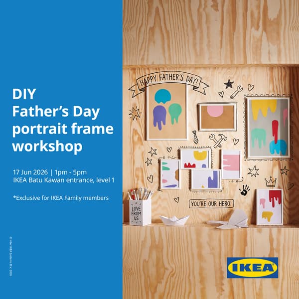 DIY Father's Day Portrait Frame Workshop
