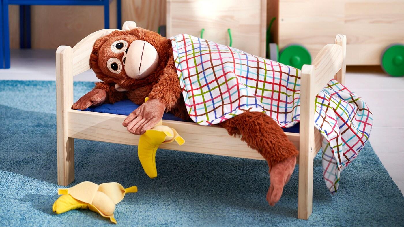 DJUNGELSKOG soft toy, orangutan.