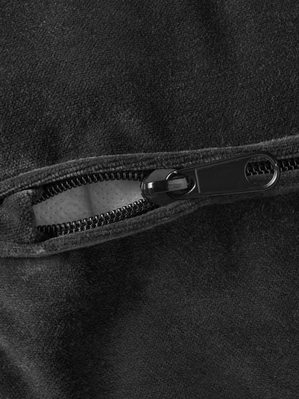 Djuparp mørkegråt velourbetræk til VIMLE sofa.