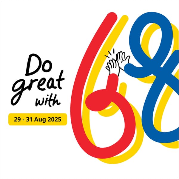 Do great with 68 -  a Merdeka activity happening in all IKEA Malaysia stores from 29 - 31 August 2025