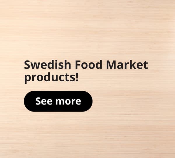 Don't forget to bring some Swedish Snack home!