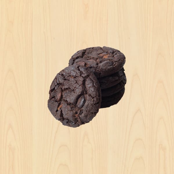 Double choc chip cookie