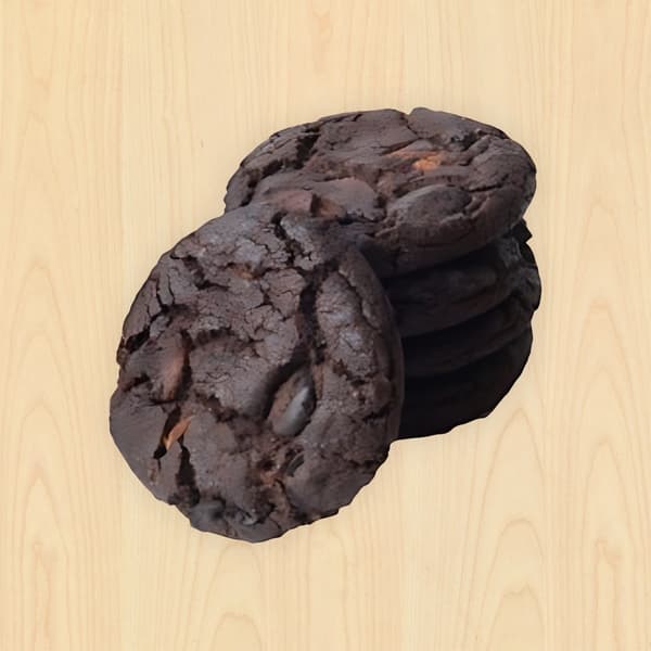 Double chocolate chip cookie