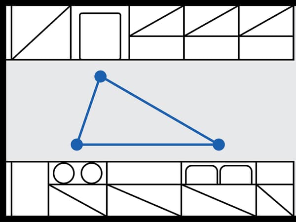 Double-sided kitchen