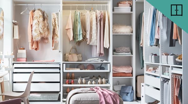 Dressing aménagé IKEA