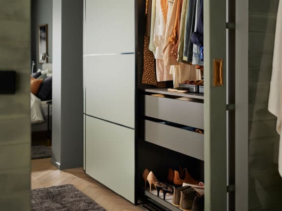 Dressing complet et aménagé 