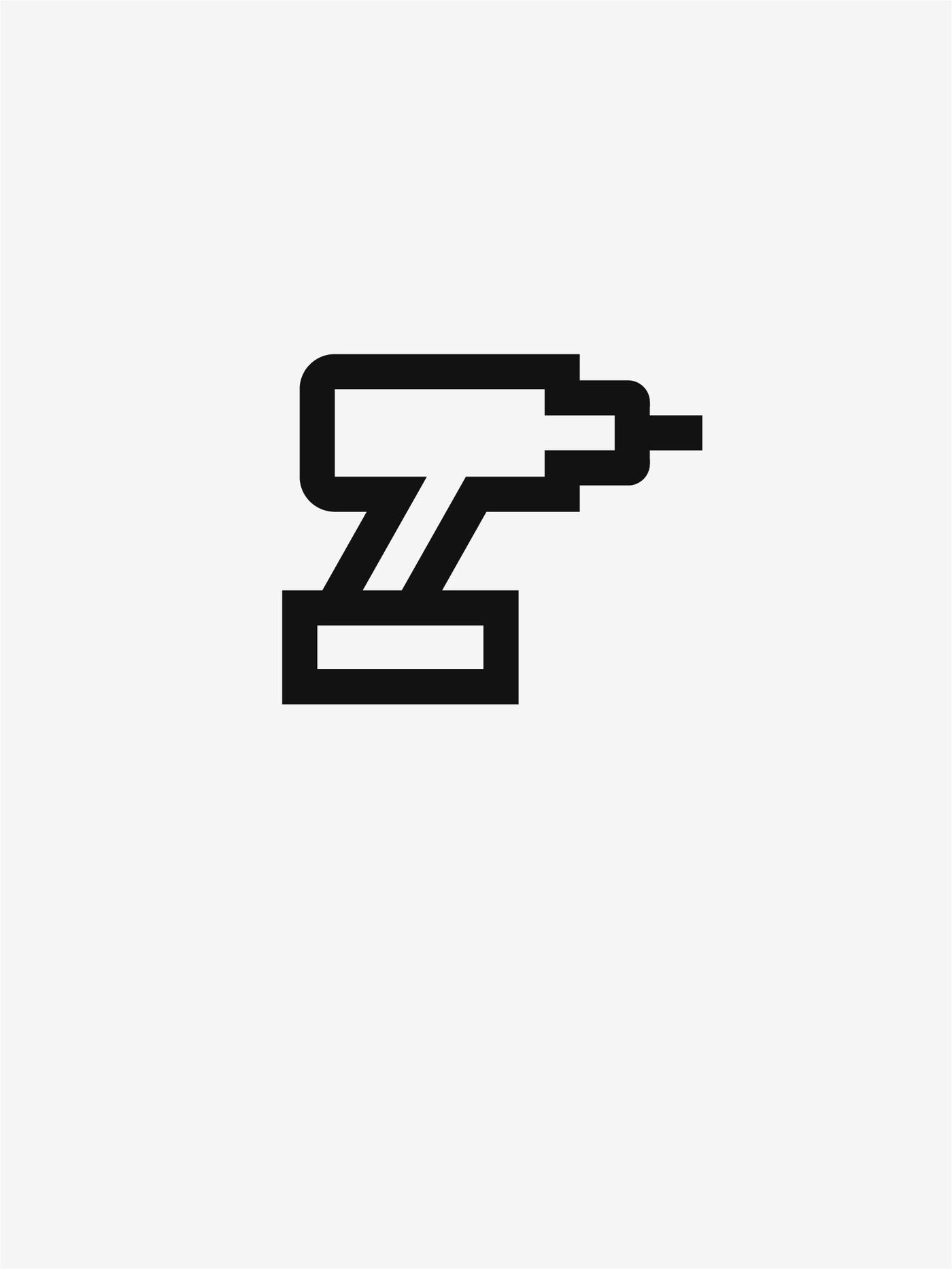 Drill icon.