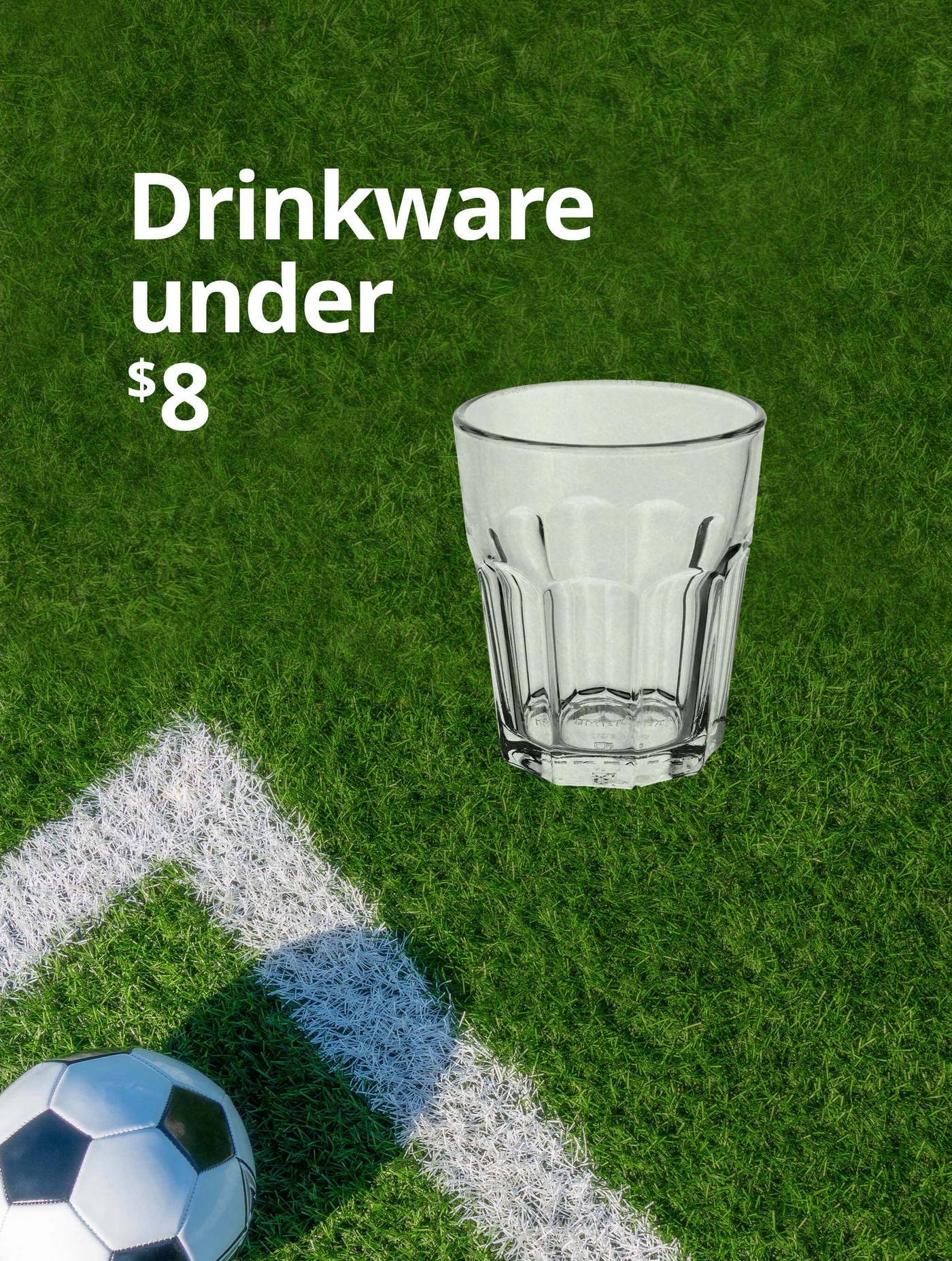 Drinkware under $8