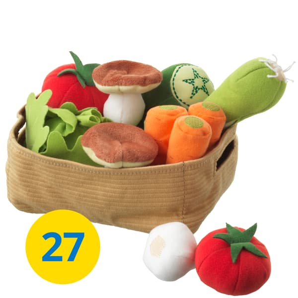 DUKTIG 14 részes zöldségkészlet.