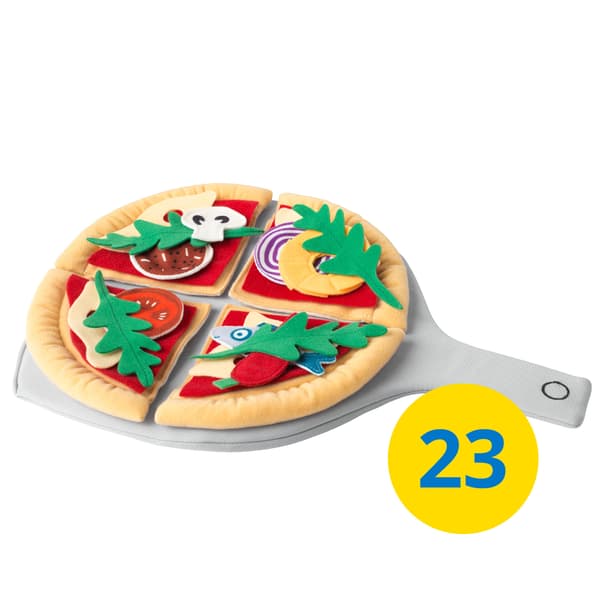 DUKTIG 24-dielna súprava na pizzu.