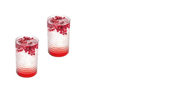 Dvě brusinkové limonády