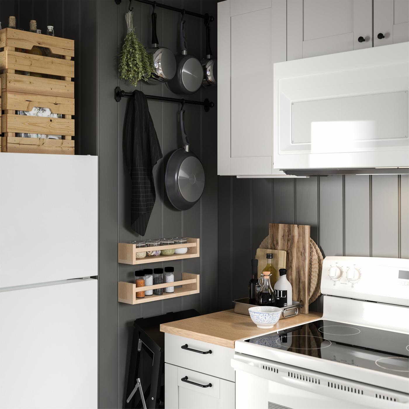 Зручна KNOXHULT КНОКСХУЛЬТ кухня з характером - IKEA