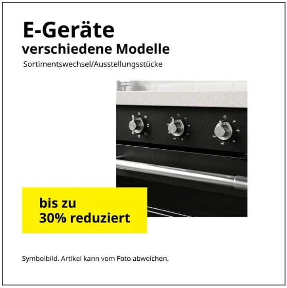 E-Geräte - Diverse E-Geräte bis zu 30% Rabatt