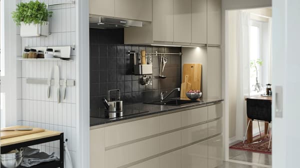 Page Finitions Cuisine Voxtorp Beige Brillant Ikea