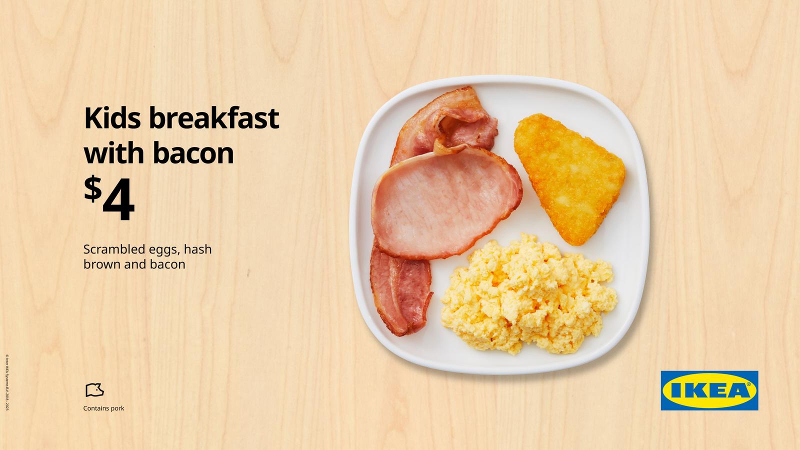 IKEA Breakfast Menu Australia Restaurant Food Menu IKEA