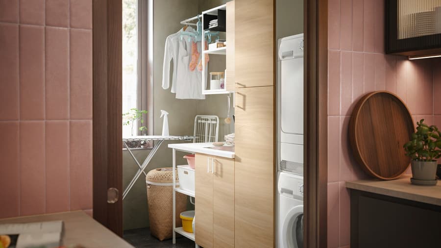 Laundry Storage Ideas for Sanity and Simplicity - IKEA Australia