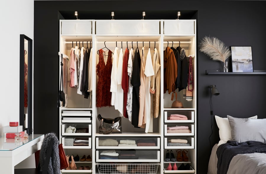 Cómo hacer un vestidor en pocos pasos IKEA