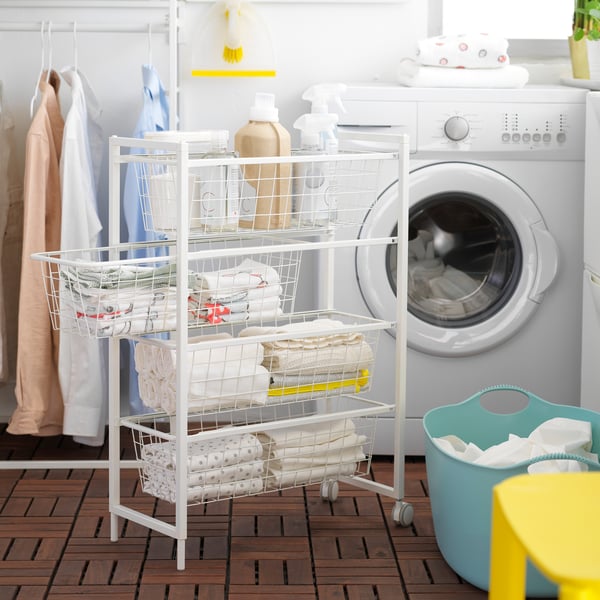 Laundry Basket Clothes Rack IKEA