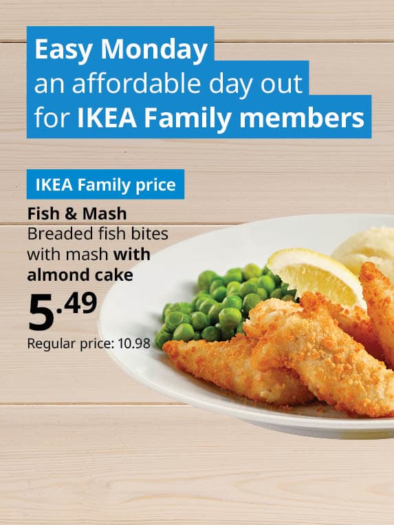 Easy Monday: an afforable day out for IKEA Family members