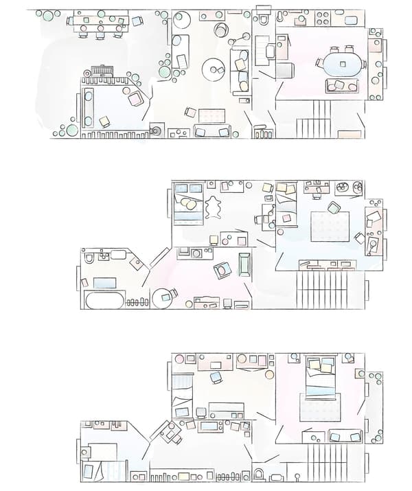แปลนบ้านของ Edna และ Erik