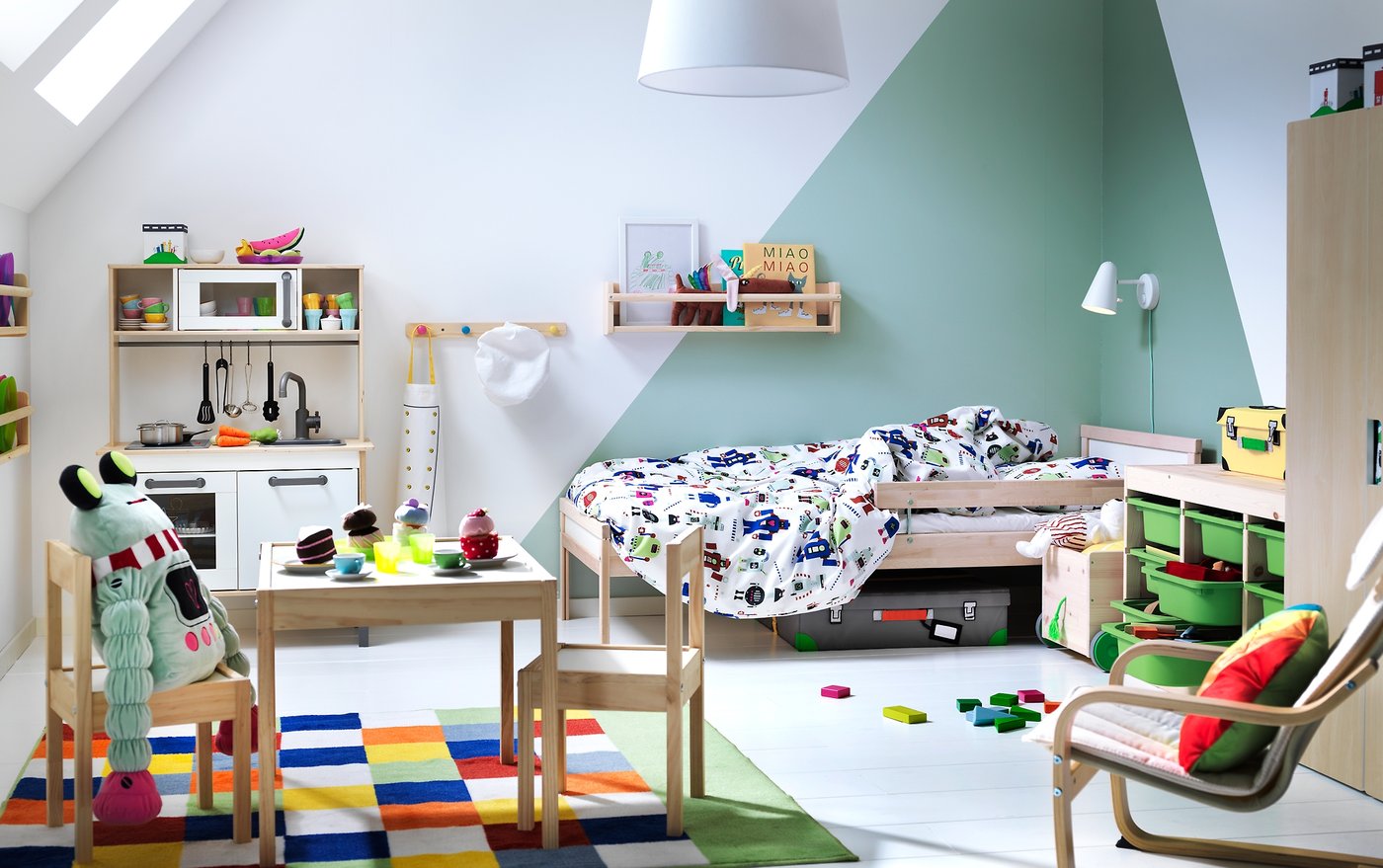 Stijlen voor de kinderkamer IKEA