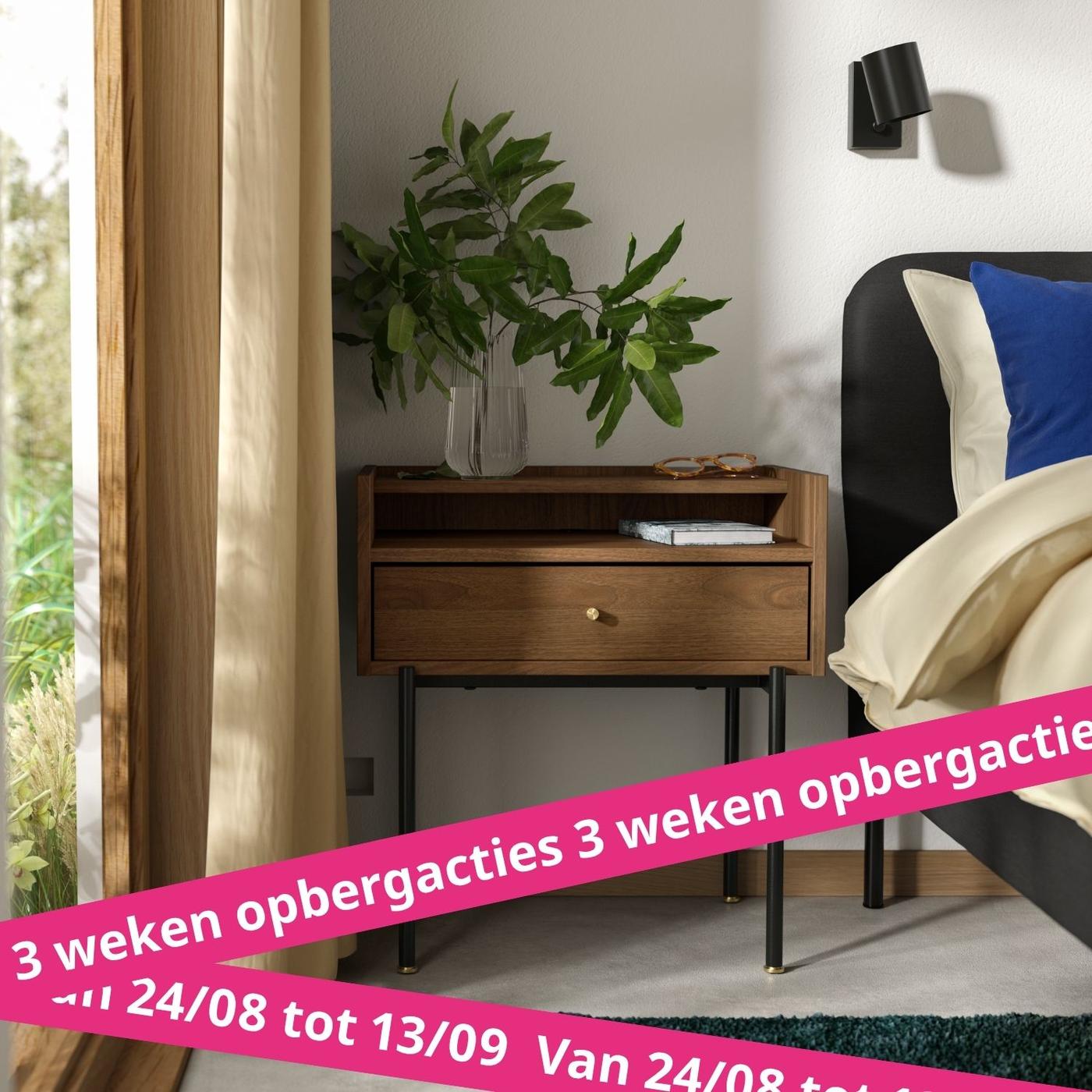 Een nachtkastje.