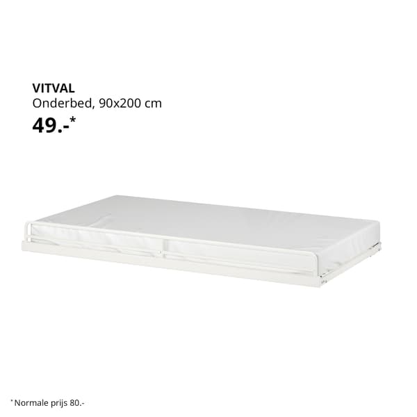 Een VITVAL onderbed.