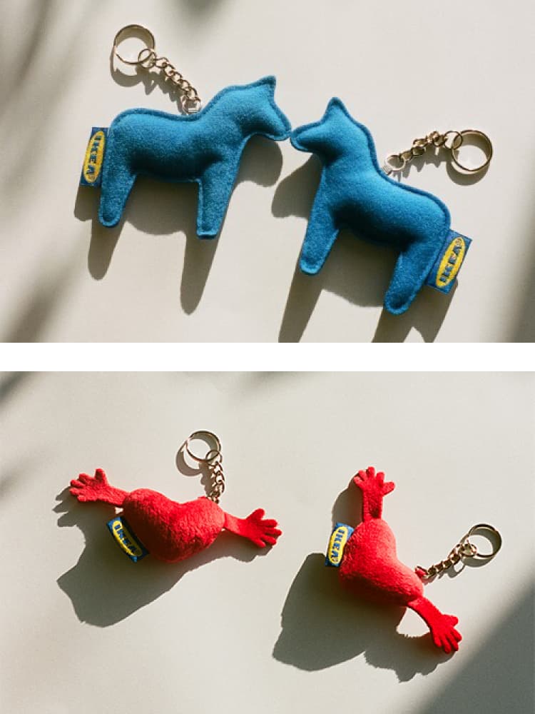 EFTERTRÄDA limited collection key ring