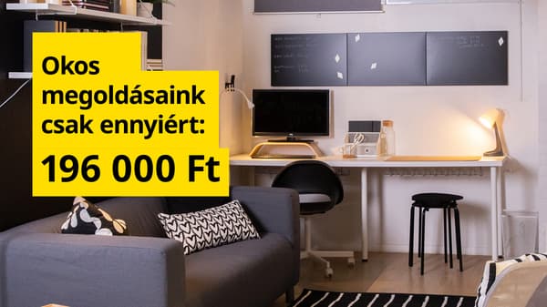 Egy fordulattal a nappaliból a dolgozószobába