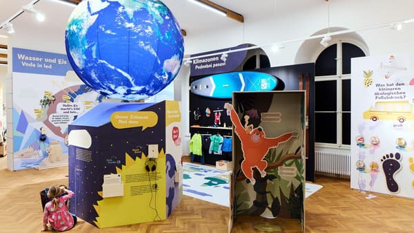 Ein Blick in einen Ausstellungsraum des Kärnten Museums