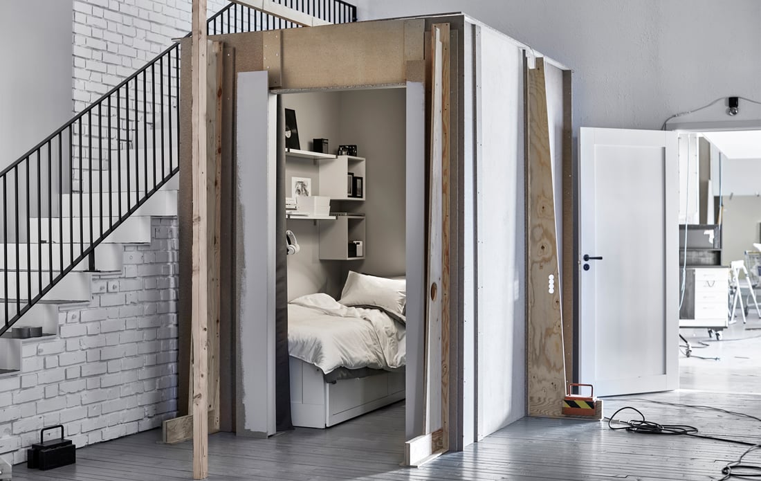 Kleines Schlafzimmer - viel Stauraum - IKEA Österreich