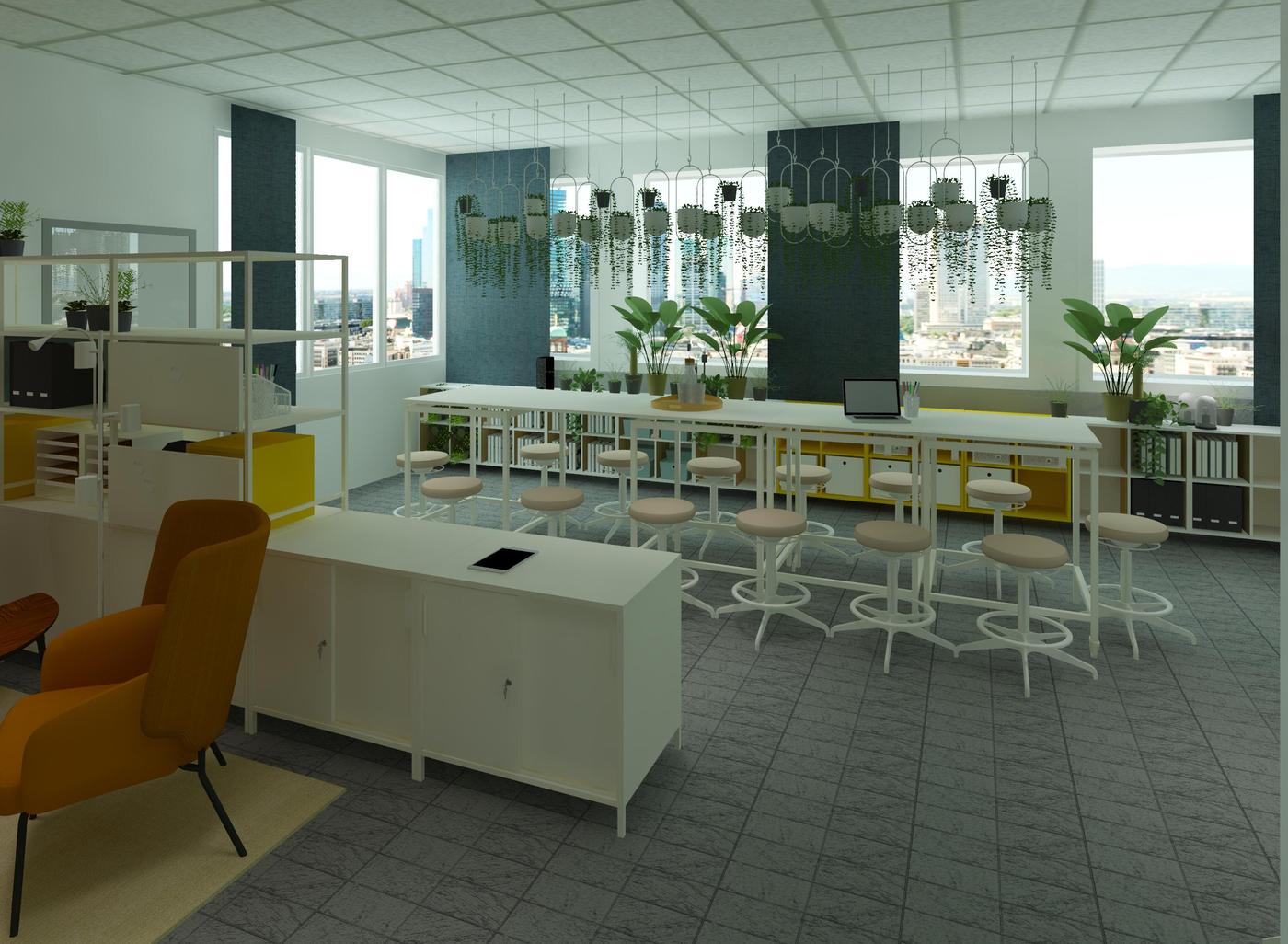 Ein Großraumbüro für alle Formen des Meetings​