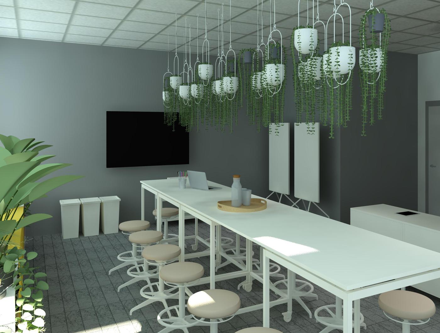 Ein Großraumbüro für alle Formen des Meetings​