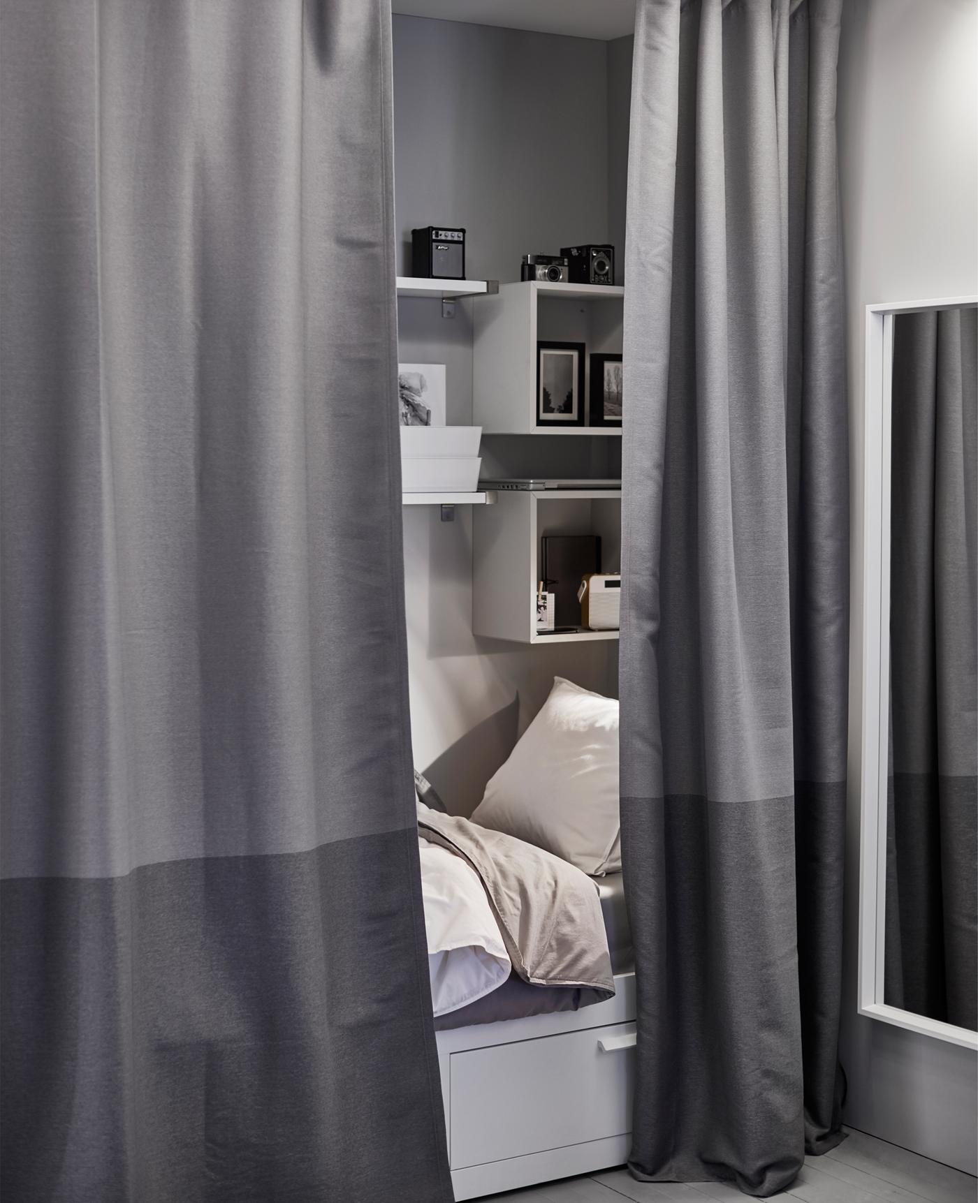 Kleines Schlafzimmer - viel Stauraum - IKEA Österreich