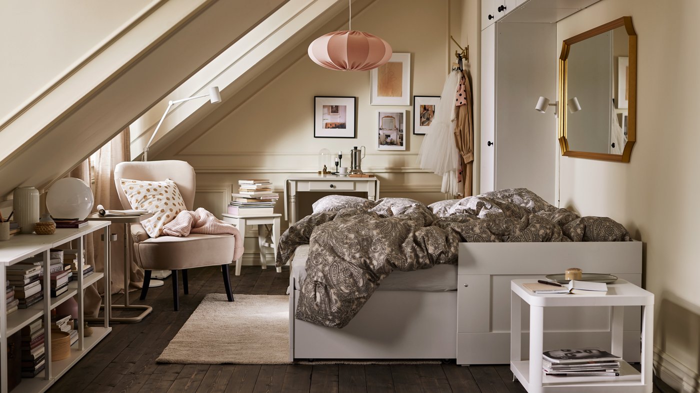 So wird ein kleines Schlafzimmer zur Ruheoase - IKEA Österreich