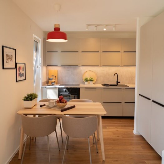 Eine Küche der Wohngroup Musterwohnung