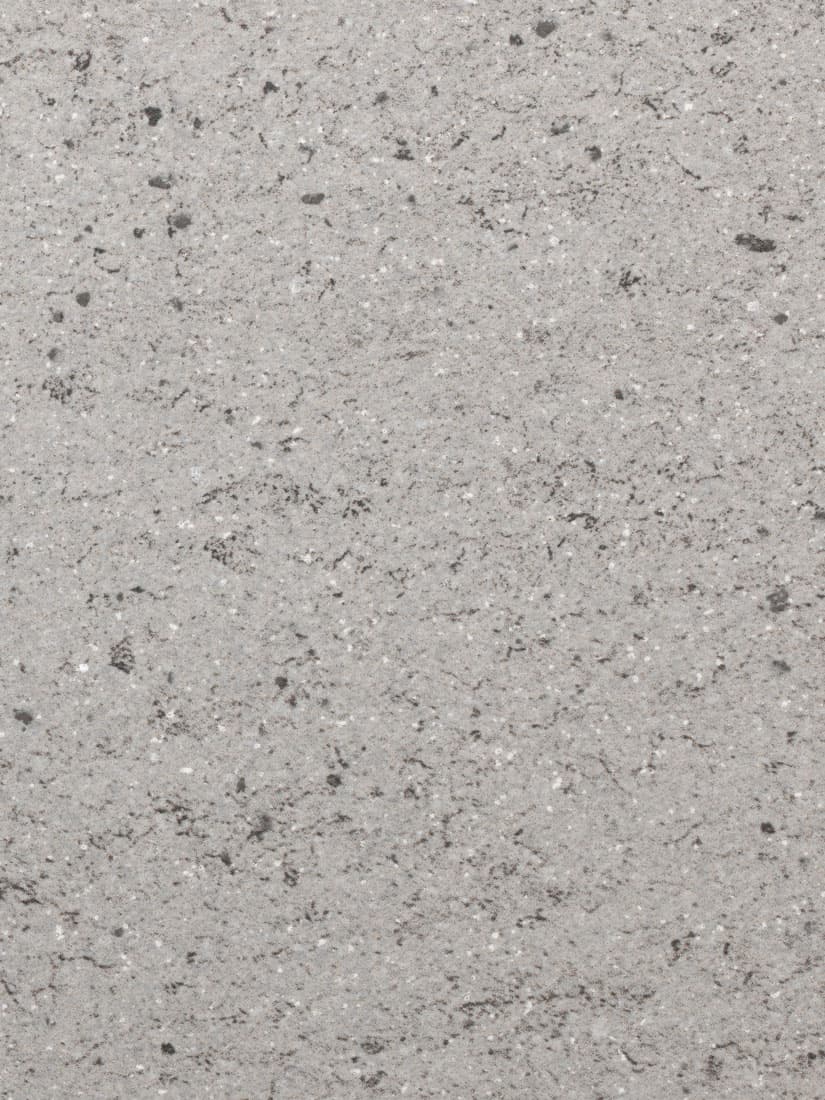 Eine MÖCKLARP Porzellankomposit Maßarbeitsplatte in mattem Betonmuster