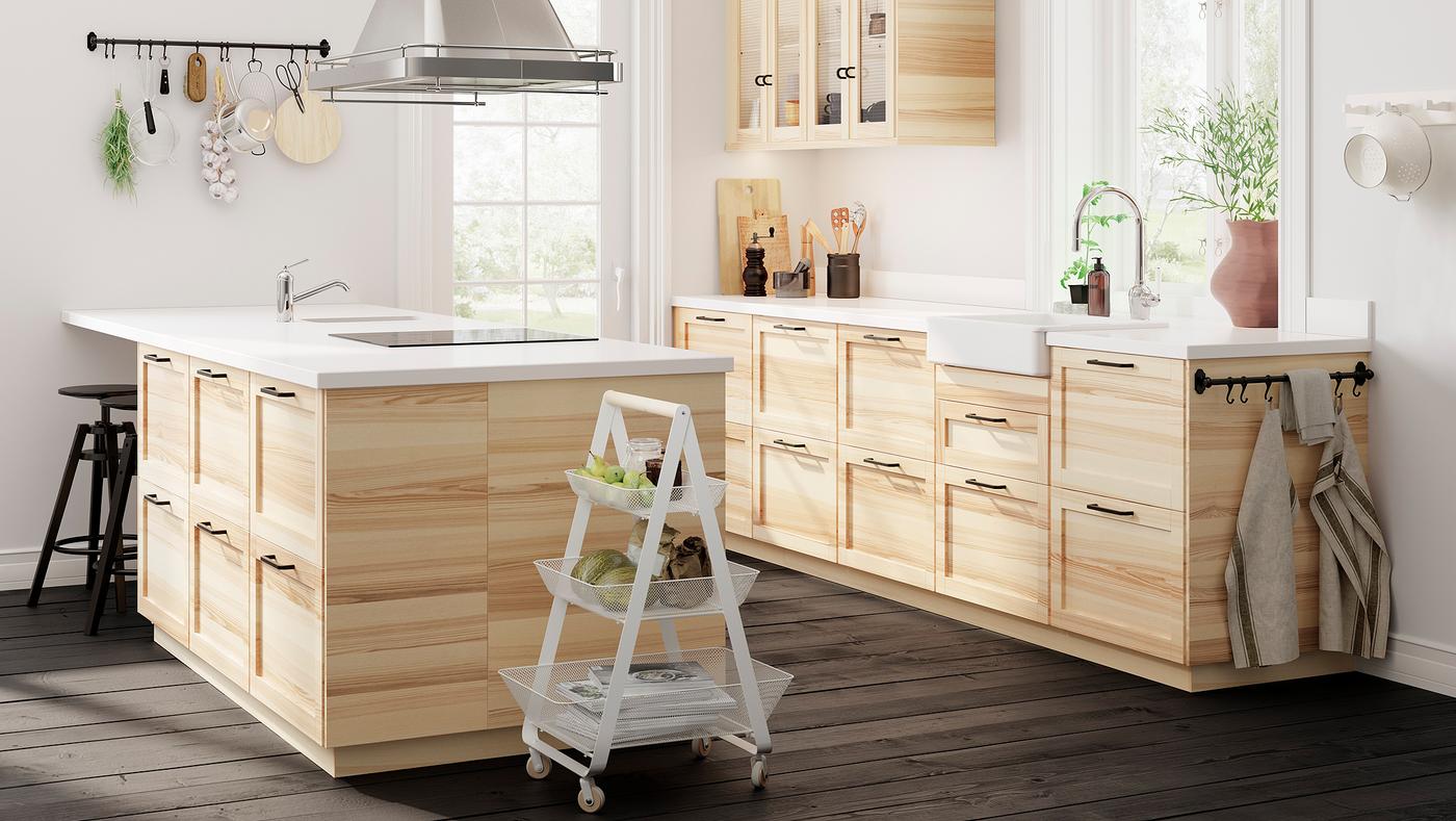 Kchenidee Kche Aus Naturesche Ikea Deutschland