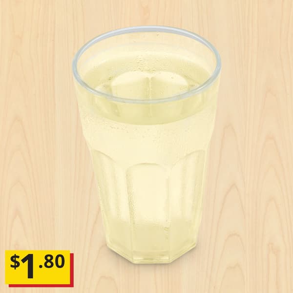 Elderwater nordic fruit drink, with price tag $1.80 marked as breath-taking item