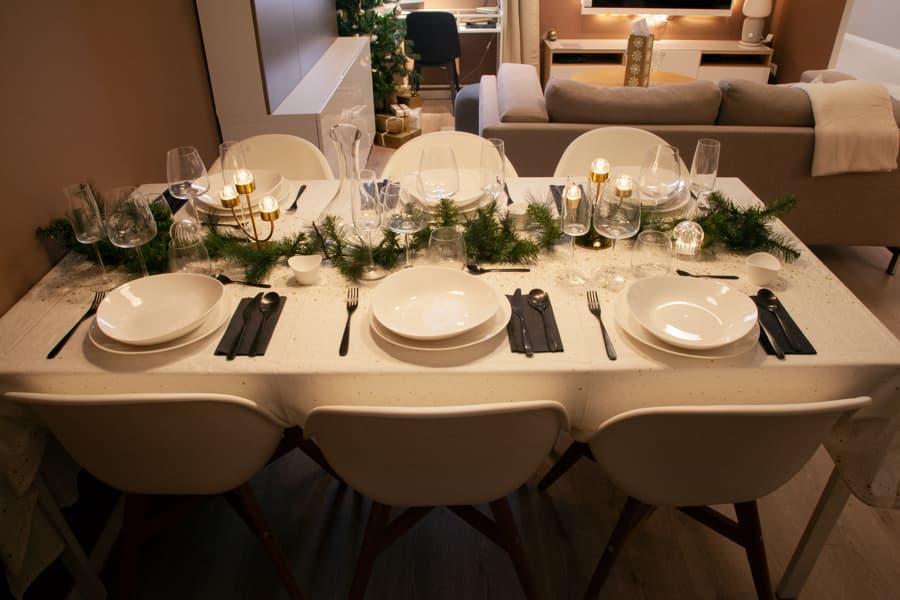 Original Christmas dinner table decoration ideas - IKEA Spain