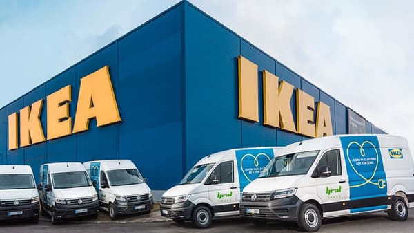 Elektrické dodávky IKEA