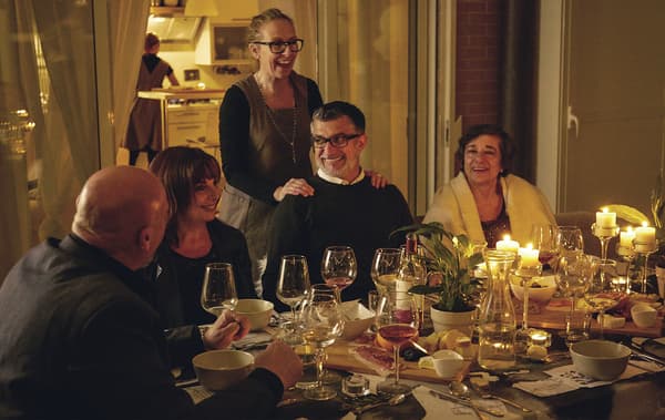 Elisabetta’s guests at her supper club.